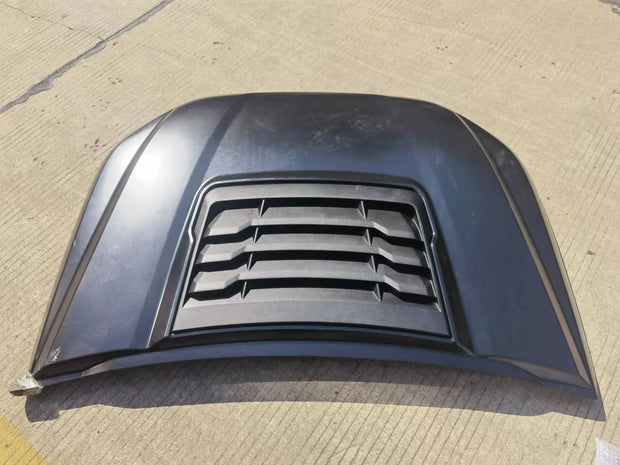 Ford Ranger T7 T8 Black Bonnet Scoop Cover