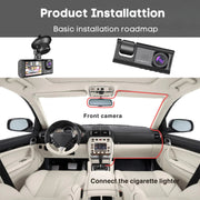 Parking monitor-equipped dash cam for security
