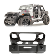 Jeep Wrangler JL Fab Fours Grumper Front Bumper For 18-22 Jeep Wrangler JL & Gladiator JT