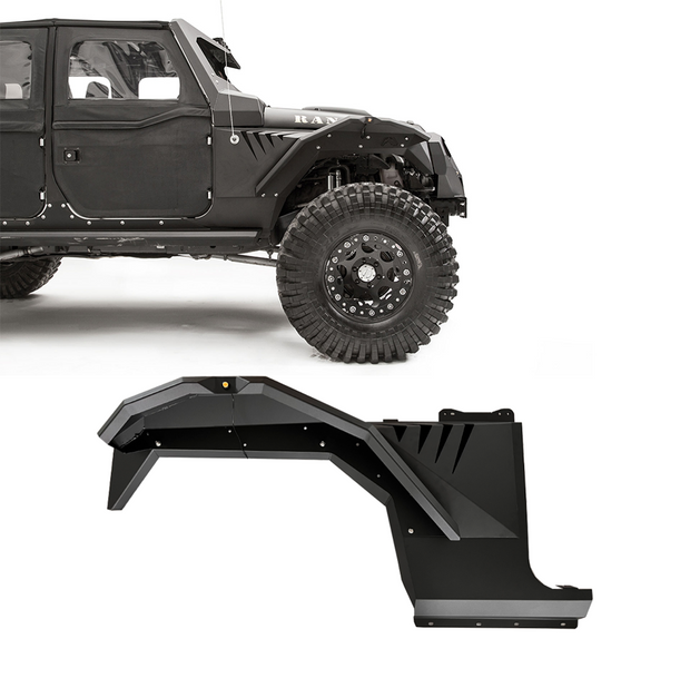 Jeep Wrangler JL Fabfours Front Fender Flares