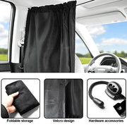 2pcs/set Car Isolation Curtain Partition Protection Curtain