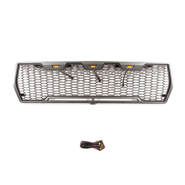 Ford F150 1978-1979 Front Bumepr Hood Honeycomb Mesh Grill Raptor Style