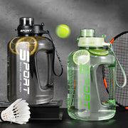 Water Bottle Large Sports Water Bottle Travel Kettle Large Fitness Gym Portable Capacity with Straw Leakage-Proof Cup Drinkware