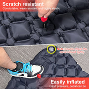 Inflatable Outdoor Camping Sleeping Pad Mattress with Pillows