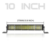 10 inch 20 Inch Off road Slim LED Work Light bar Fog lamp