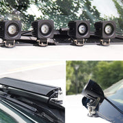 LED Bar Holder Mounting Bracket Auto SUV Off-road 4x4 Rotatable Light Mount