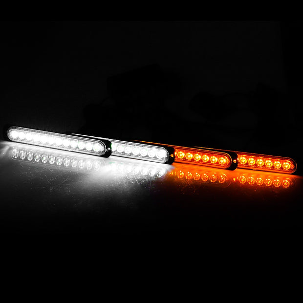 4pcs Strobe led kit 4 in 1 Wireless Control Led Strobe Grille Flashing Light bar