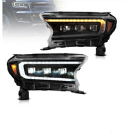 VLAND LED Projector Headlights For 2015-2021 Ford Ranger