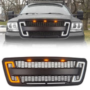 Raptor Front Grille With DRL LED Light For FORD F150 2004-2008