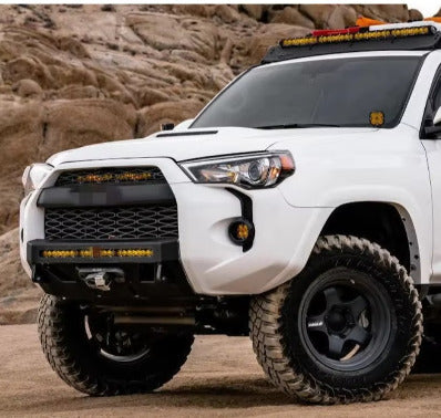 Easy-to-install winch bumper for Toyota 4Runner