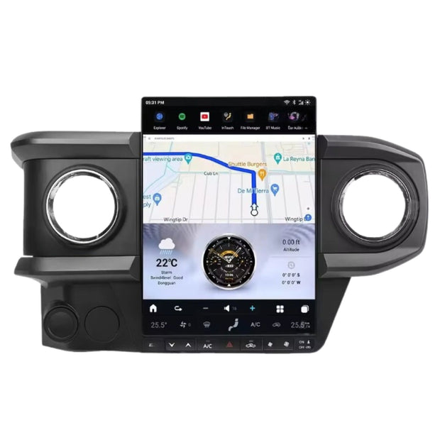 14-inch touchscreen stereo for Toyota Tacoma