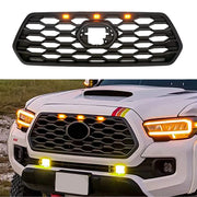 Toyota Tacoma 2016-2019 TRD Sport Style Grille With LED Raptor Lights