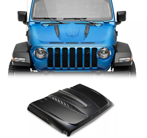 Jeep Wrangler JL Rebel Hood