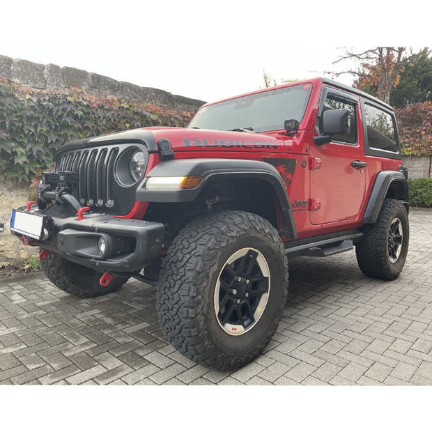 Jeep Wrangler JL 10th aniversary  Front bumper With Bull Bar And Winch Plate OFD