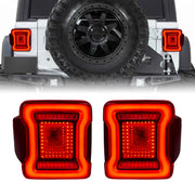 Red Cover Tunnel Tail light for 18-23 Jeep Wrangler JL