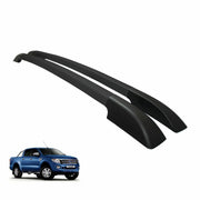 Heavy Duty Black Roof Bars - Roof Rails - Roof Rack for Ford Ranger T6 2012-2015