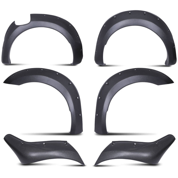 Ford Ranger Wide Body Wheel Arches Fender Flares Kit T6 2012-15