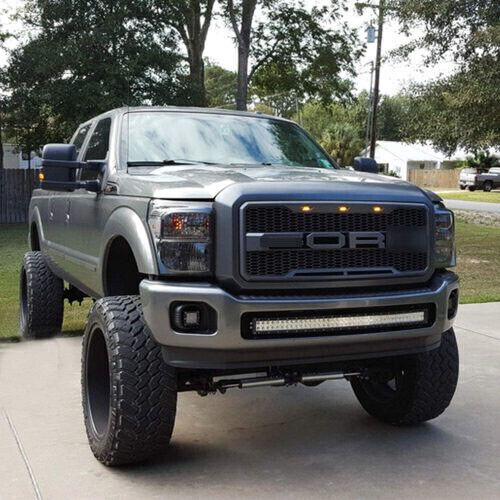 Front Grille For Ford F250 F350 2011-2016 Super Duty Raptor Style