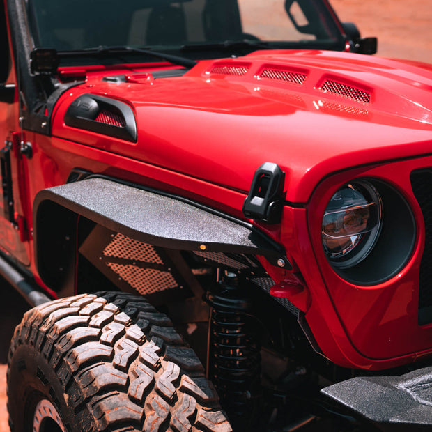 Jeep Wrangler JL 2018-2023 Slim Fender Flares | Front & Rear