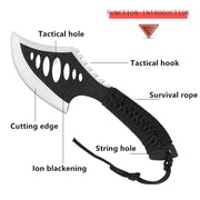 Camping Survival Axe Knife Rescue Axe Tomahawk Outdoor Hunting Hammered