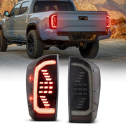 Toyota Tacoma 2016-2019 LED Taillights Set With Sequential Indicators