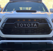 4pc Set Front Grill Lighting Kit For 2016-2019 Toyota Tacoma TRD Pro Grill