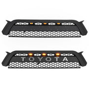 Amber LED lights and black grille for 2010-2013 4Runner