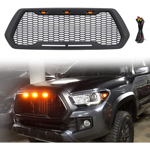 Toyota Tacoma 2016-2020 Front 3rd Gen Grill With LED