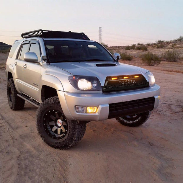 Toyota 4Runner 2002-2005 Front Grille Letter & Raptor Lights