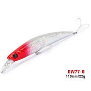 Long Casting Sinking Minnow Saltwater Fishing Lure 110mm 22g