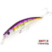 Long Casting Sinking Minnow Saltwater Fishing Lure 110mm 22g