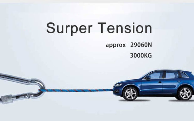 Professional 10M Outdoor Rock Climbing Rope High Strength Cord Safety Ropes