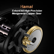 Bait casting Reel Remsysteem Reel 9.5Kg Max Drag 11 + 1 BB 5.4/7.2 Gear Ratio High-speed Fishing Reel