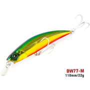 Long Casting Sinking Minnow Saltwater Fishing Lure 110mm 22g