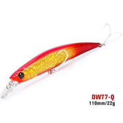 Long Casting Sinking Minnow Saltwater Fishing Lure 110mm 22g