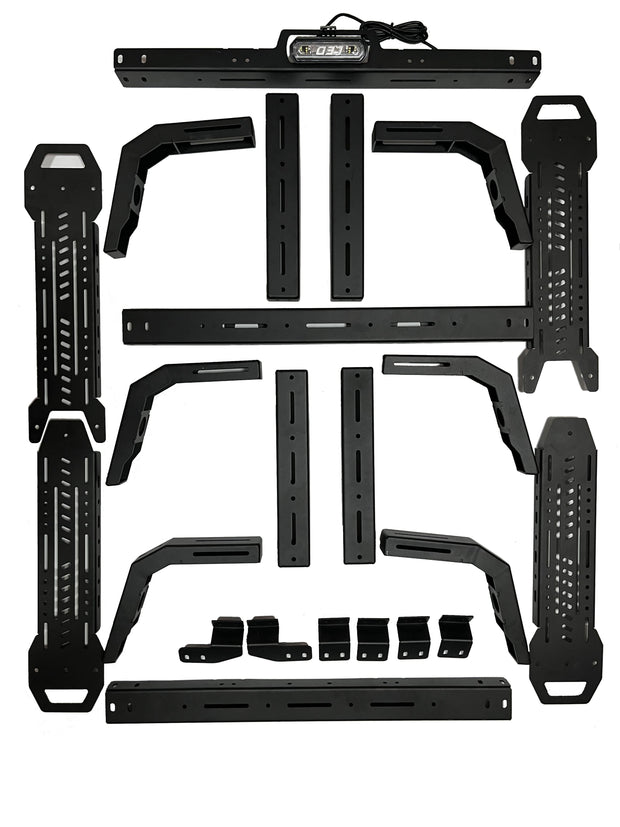Aluminum Alloy Truck Bed Rack Compatible with Toyota Tacoma 2005-2022