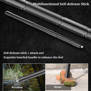 Military Shovel for Outdoor Survival Multipurpose Axe Pickaxe Shovel Compass & Flashlight Camping Tool Set