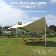 Octagon 5.1x5.1m Large Tarp Waterproof Shade Sail Sun Shelter