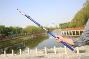 Carbon fiber 3.6M 4.5M 5.4M 6.3M Spinning Fishing Rod M Power Telescopic Rock Fishing Rod