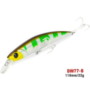 Long Casting Sinking Minnow Saltwater Fishing Lure 110mm 22g