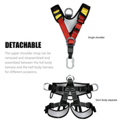 Climbing Belt Mountaineering Safety Belt Downhill Aerial Work Protection Equipment