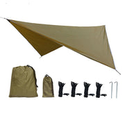 Waterproof Tarp Tent Shade Outdoor Camping Hammock Rain Fly Ultralight 360x290cm