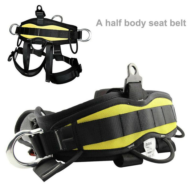 Climbing Belt Mountaineering Safety Belt Downhill Aerial Work Protection Equipment