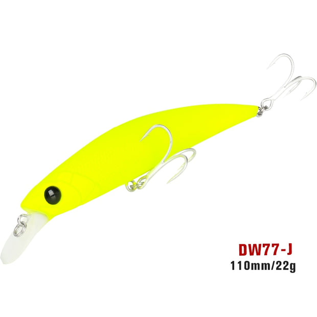 Long Casting Sinking Minnow Saltwater Fishing Lure 110mm 22g