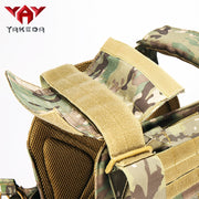 Outdoor Protective Adjustable 1000D Nylon Plate Carrier Tactical Vest Outdoor Protective Adjustable