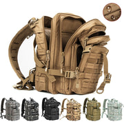 Men Army Military Tactical Backpack 1000D Polyester 30L 3P Softback