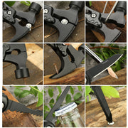 Camping Hunting Hiking Portable Stainless Steel Claw Hammer Pocket Multi Tool Outdoor Survival Equipment