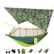 Lightweight Portable Camping Hammock Waterproof Mosquito Net Hammock Canopy 210T Nylon