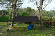 Camping 19 Hanging Points Tent Tarp Survival Sun Shelter Shade Canopy 4x4 3x4 3x3