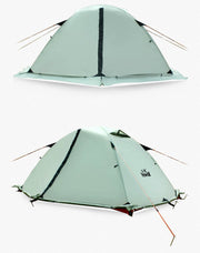 Outdoor mountaineering professional double tent set ultra light snow skirt tent